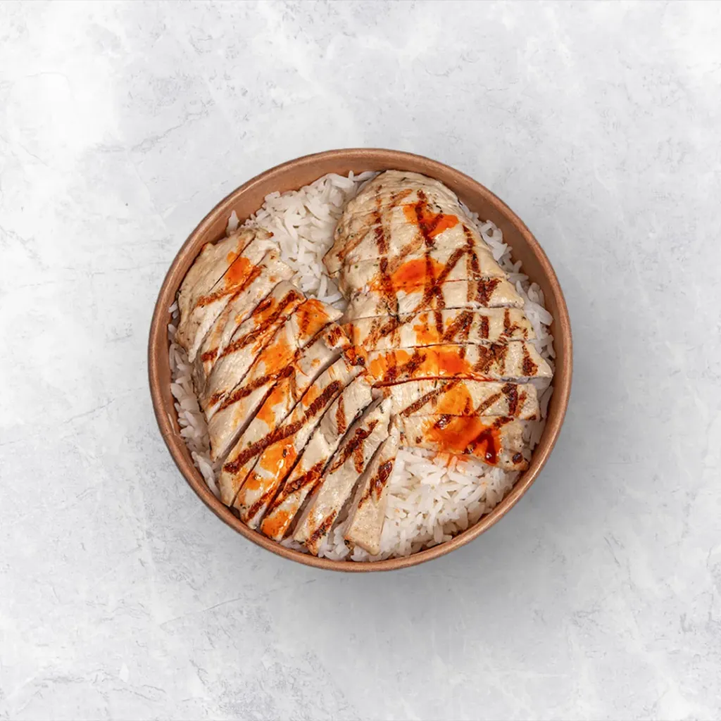 Grilled Chicken Breast with rice