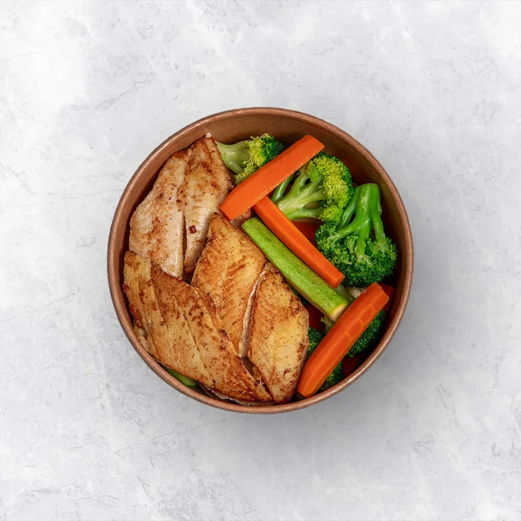 Fish Fillet with steamed vegetables